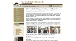 Desktop Screenshot of bookshelfbatesville.com